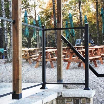 Customizable Horizontal Slat Fence for Pool and Yard Aluminum Railing for Customer Requirements