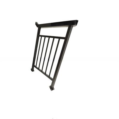 Ornamental Modern Stair Railing and metal fence panels with strong handwares