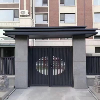 American Standard Wrought Iron Gate Heat Insulation Material For Superior Safety Protection Guaranteed