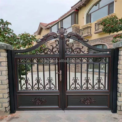 Trong Swing nhôm đúc sắt thô cửa sắt cửa trượt ODM
