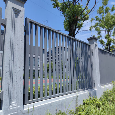 Flooring Installation Steel Slat Parapet Balustrades Handrails with Weather-Resistant Finish