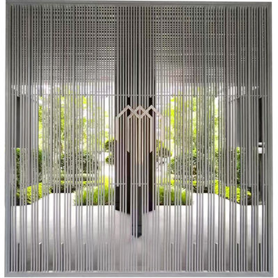 304ss Aluminum Privacy Railing Security Slat Parapet Fence Balusters