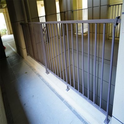 Exterior Steel Aluminium Balcony Balustrades Stainless Steel Railing Vertical ODM
