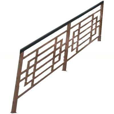External Wrought Iron Stair Handrail Banisters And Railings For Commercial Buildings