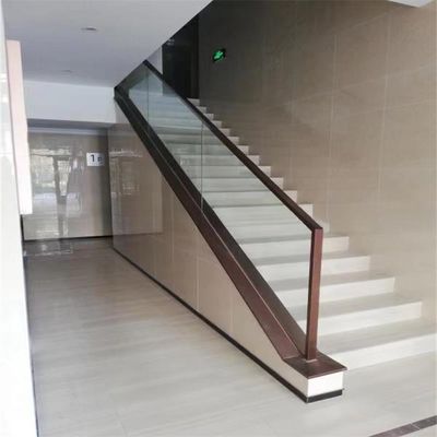 Painted Staircase Stainless Steel Handrail Outdoor Railing And Balustrade ODM