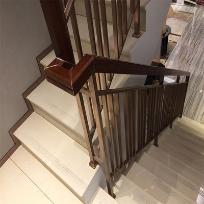 Painted Staircase Stainless Steel Handrail Outdoor Railing And Balustrade ODM