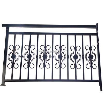 Porch Exterior Metal Stair Handrail Outdoor Residential Aluminum Railings Balustrade