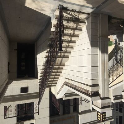 Porch Exterior Metal Stair Handrail Outdoor Residential Aluminum Railings Balustrade