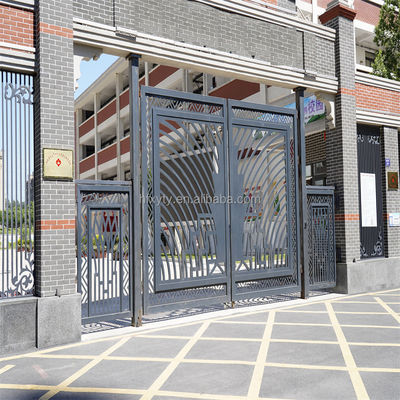 Australia Style Courtyard Wall Gate With Sliding Open Design Customizable Size