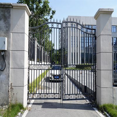 Australia Style Courtyard Wall Gate With Sliding Open Design Customizable Size
