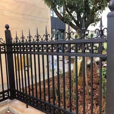 Powder Coated Frame 304ss Modern Design Metal Galvanized Aluminum Steel Fence