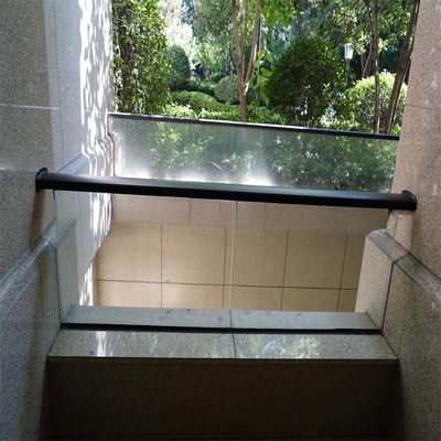 OEM Standoff Aluminium Glass Railing For Safety Protection