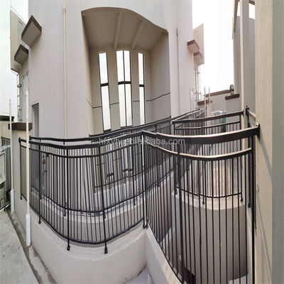 Modern Architectural Indoor Balcony Railing Iron Fence Aluminium Balustrades