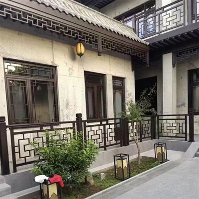 Terrace Corridor Aluminium Balustrade Patio Home Balcony Wrought Iron Rod Railing