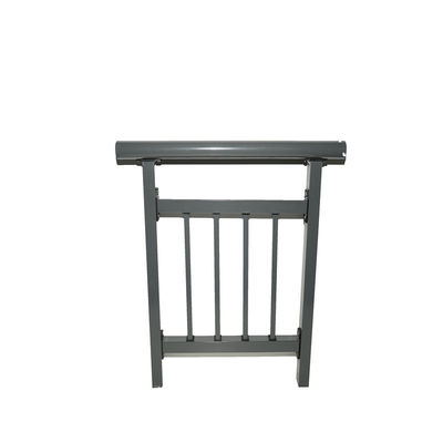 Deck Aluminum Balcony Railing Handrails Forged Steel Terrace Balustrade