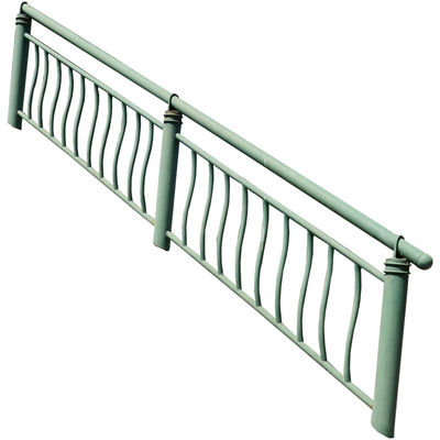 Aluminium Stair Railing Balusters Prefabricated Handrails Core Mounted