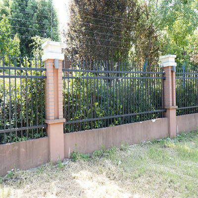 Black Balustrades Handrails  Customized Home Garden Fencing