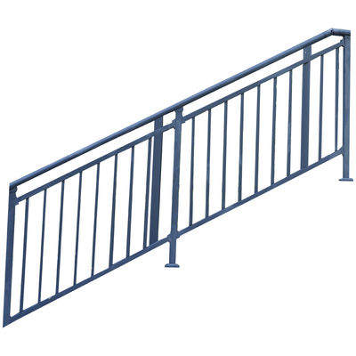Customized Modern Aluminum Stair Handrail 3 Rail Outdoor Fence 316Lss