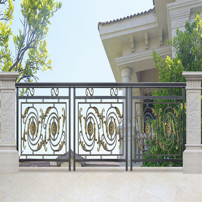 Modern Residential Decorative Aluminum Railing Fence Guard Rail Stainless Steel