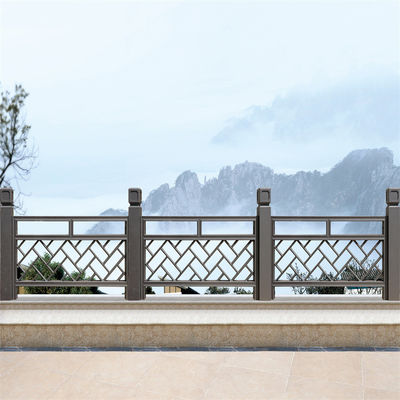 Modern Residential Decorative Aluminum Railing Fence Guard Rail Stainless Steel