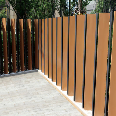 Modern Residential Decorative Aluminum Railing Fence Guard Rail Stainless Steel
