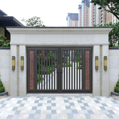 Walkway Home Front 304SS Aluminium Fence Gate Sliding Powder Coating