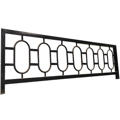 Powder Coating Standard Usa Mild Steel Railing With Modern Handrail Design