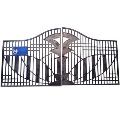 Heavy Duty Driveway 6063 T5 Aluminium Fence Gate Custom