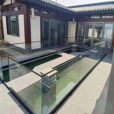 Porch Exterior Metal Stair Handrail Outdoor Residential Aluminum Railings Balustrade