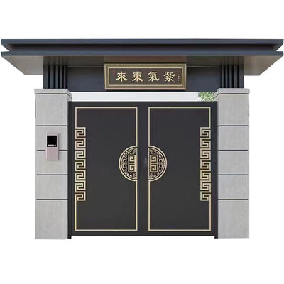 Upgrade Outdoor Living Space with Elegant Gates Design and Modern Entrance Door