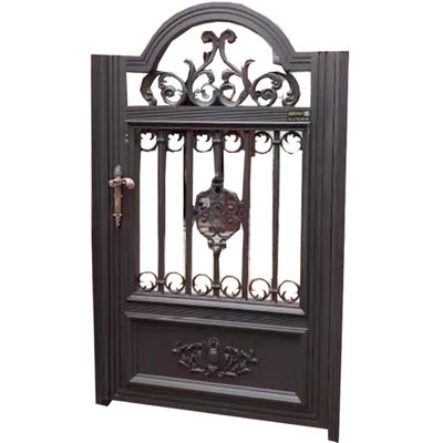 Ornament Powder Coating Sliding Swinging Open Style For Durable Aluminum Alloy