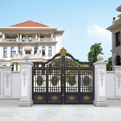 Compound Wall Aluminium Fence Gate Security Electric Lightweight OEM