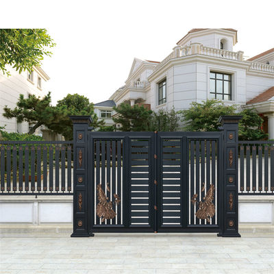 Waterproof Swing Steel Aluminium Fence Gate Wood Stainless Steel ODM