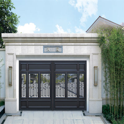 Smart Profile Cast Aluminum Gate Security Doors For Villa Garden