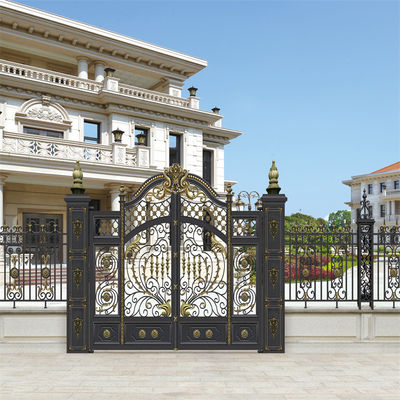 TFT Sliding Trellis Aluminium Fence Gate Rotproof Eco Friendly