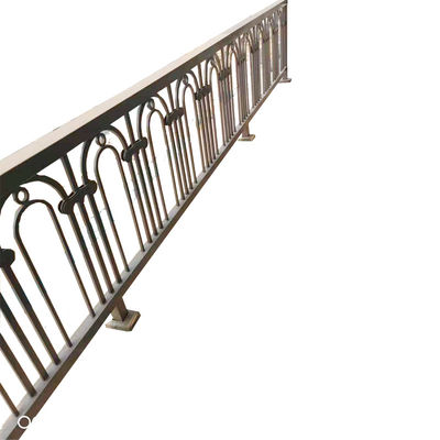 Deck Aluminum Balcony Railing Handrails Forged Steel Terrace Balustrade