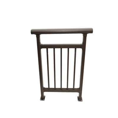 Welding Galvanized Steel Rod Wrought Iron Guard Rails For Deck Customized
