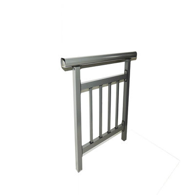 Eco Friendly Powdercoated Cast Wrought Iron Guardrail Garden Fences Rod Outdoor