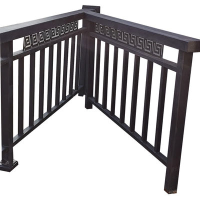 Residential Soundproof  Customized Size Fence Panel Wrought Iron Steel Fence