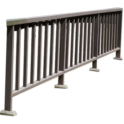 Outdoor Balcony Electrostatic Wrought Iron Guardrail Fence Railing Galvanised Steel