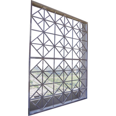 Decorative Wrought Iron Staircase Fence Deck Railing 1mm 2mm thickness Eco Friendly