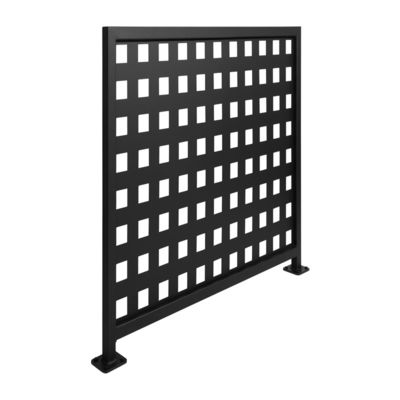 Cheap Flat Galvanized Steel Pipe Balustrade Ready To Assemble