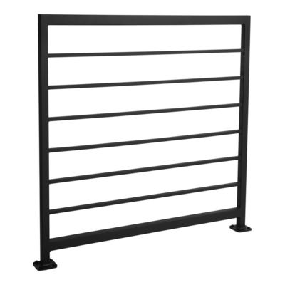 Hot Galvanizing Wrought Iron Railings Balcony handrail American Custom