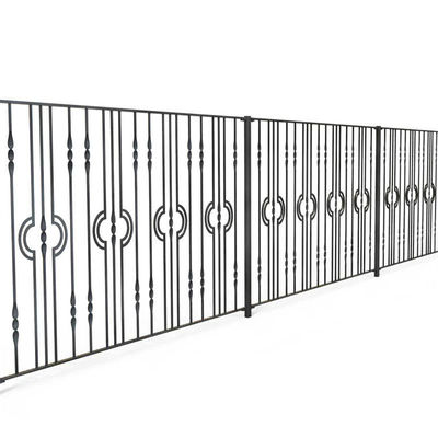 Privacy Wrought Iron Fence For Boundary Wall Railing Railings