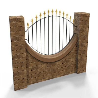 Exterior Picket Fence Hot Dip Galvanizing For Iron No Reviews
