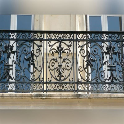 Cheap Flat Galvanized Steel Pipe Balustrade Ready To Assemble
