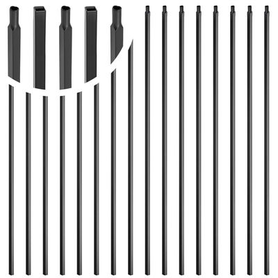 Wrought Iron Guardrail for Stairways and Walkways in Outdoor and Industrial Settings