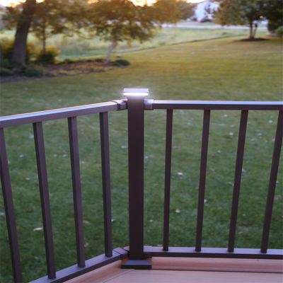 Free-Maintenance Safety Customized Fencing Aluminum of Bronzed Color