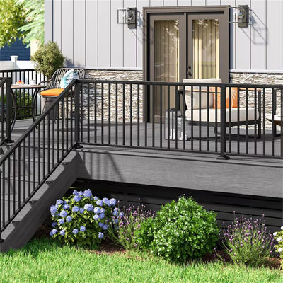 Powder Coating House Balcony Balustrade System Solutions Perimeter Guard