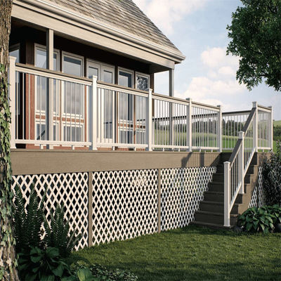 Customizable Horizontal Slat Fence for Pool and Yard Aluminum Railing for Customer Requirements